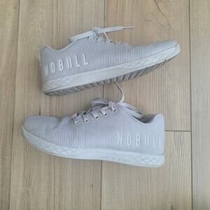 Nobull Outwork Superfabric Trainer Workout Shoes Heather Gray Women Size 8